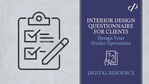 Client Questionnaire - Residential Interior Design